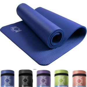 yoga mat blue