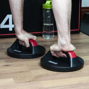 rotating push up bar