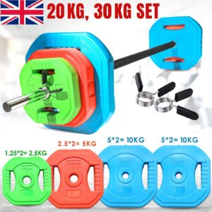 Barbell weight set 20 kg, 30 kg