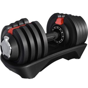 Adjustable dumbbell set