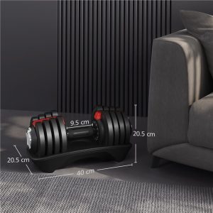 18 kg adjustable dumbbell sizes