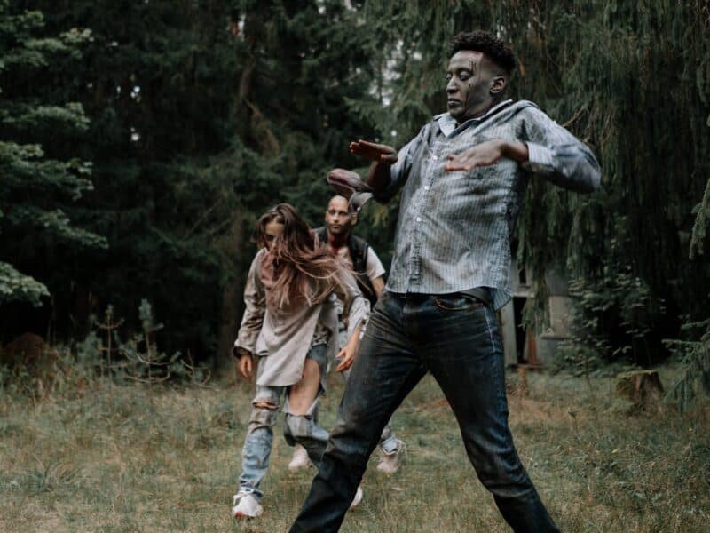 If you want to run your first marathon in your 50s, it helps to be chased by zombies