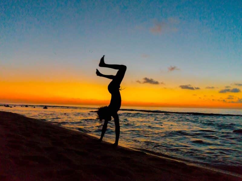 ‘It’s about controlling your entire body’: how to start doing handstands