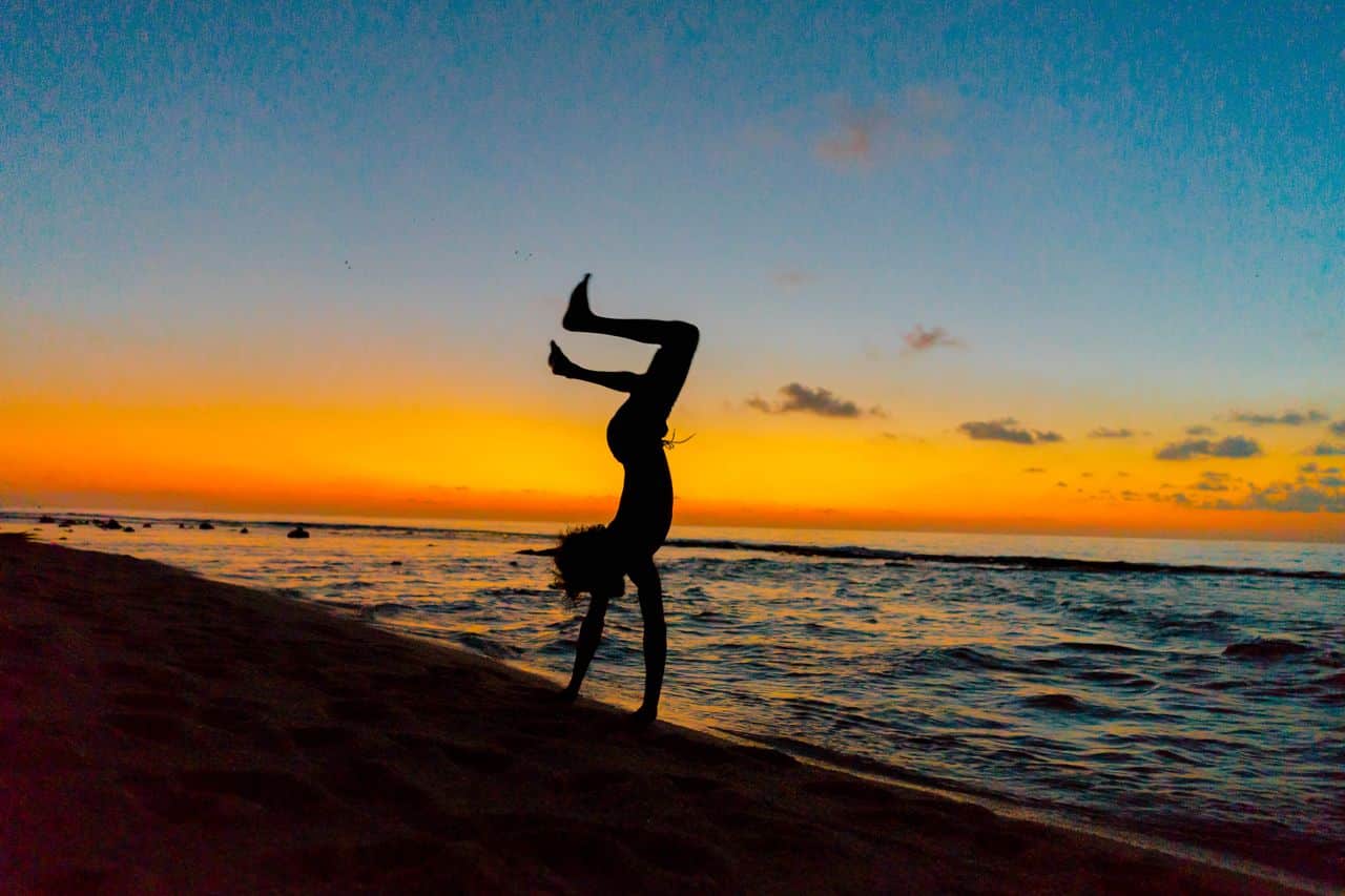 ‘It’s about controlling your entire body’: how to start doing handstands