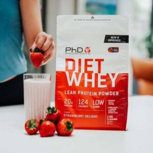 diet whey protein powder